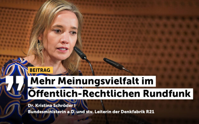 Mehr Meinungsvielfalt Im Öffentlich-Rechtlichen Rundfunk