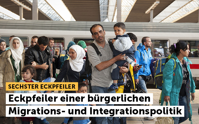 Eckpfeiler Einer Bürgerlichen Migrations- Und Integrationspolitik